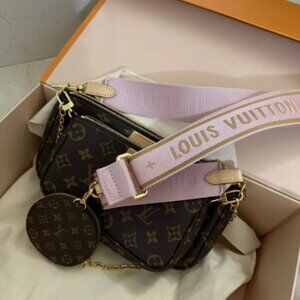 LV Multi Pochette Accessoires Designer Crossbody Purse